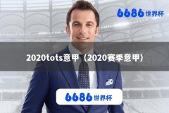 2020tots意甲（2020赛季意甲）
