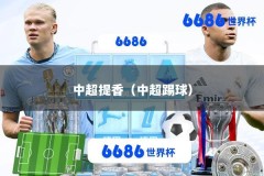中超提香（中超踢球）