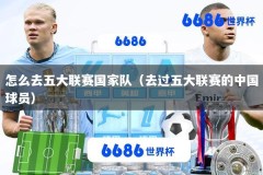 怎么去五大联赛国家队（去过五大联赛的中国球员）